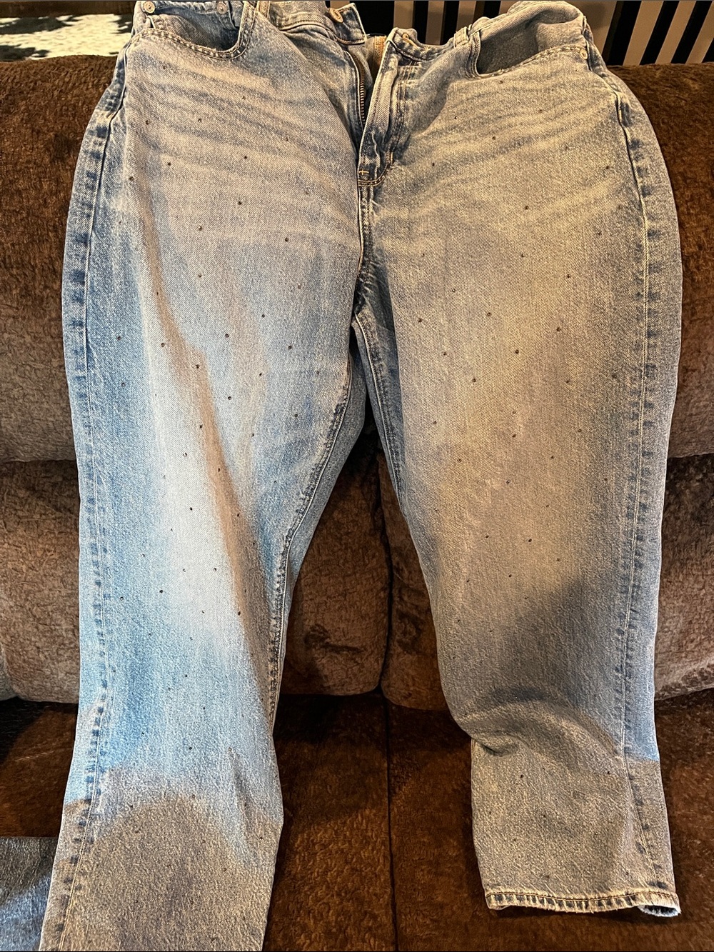 American Eagle Outfitters Light Blue Boyfriend Jeans